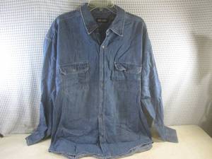 lot 37 image: (BR1) Faded Glory Denim Long Sleeve...