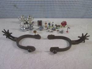 lot 72 image: (EC1) Assorted Metal Miniature Figu...