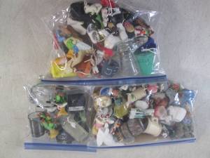 lot 74 image: (CSB) 3 Zip-Lock Bags Full of Assor...