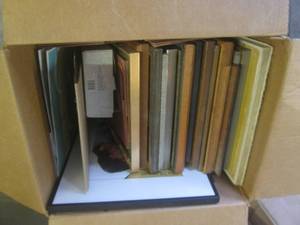 lot 92 image: (A-1) Box of Assorted Framed Vintag...