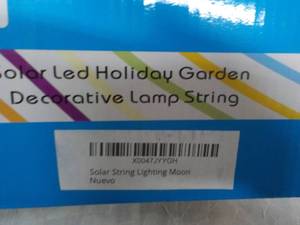 lot 16 image: Solar Lamp String...