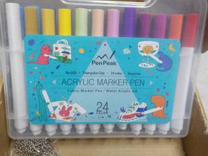 lot 25 image: Acrylic Marker Pens and Art Supplie...