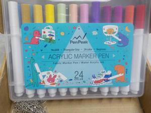 lot 26 image: Acrylic Marker Pens and Art Supplie...
