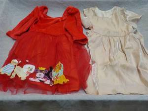 lot 33 image: 2 Mini Taylor Dresses size 5-6 year...
