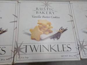 lot 66 image: 3 boxes Rustic Bakery 20 oz Vanilla...