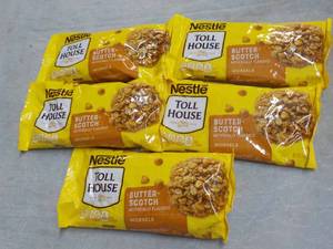 lot 68 image: 5 bags Tollhouse Butterscotch Morse...