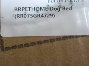 lot 87 image: Thome Dog Bed...