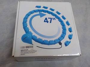 lot 106 image: Weighted Hoola Hoop for Weight Loss...