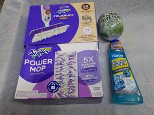 lot 117 image: Swifter Power Mops and Cleaners...