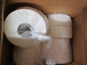 lot 224 image: 8 jumbo rolls of toilet tissue...