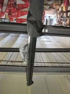 lot 251 image: 98 Electric projection screen with...