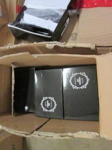 lot 269 image: Case of 13 Olho black dress shoes, ...