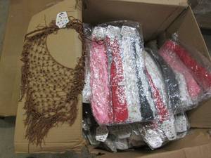 lot 270 image: Large resale case of decorative nec...