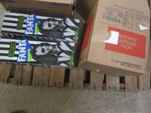 lot 276 image: 24 Cans of Fanta Beetlejuice soda a...