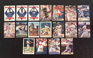 lot 322R image: B - National Packtime Baseball Cards Lot - Assorted Players