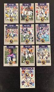 lot 332R image: B - Minnesota Vikings Football Cards