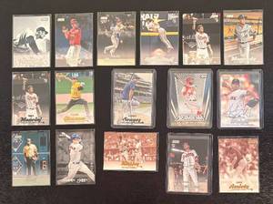 lot 350R image: B - Topps Stadium Club Baseball Card with RCs & Autographs - Harper, Seager, Moncada and More