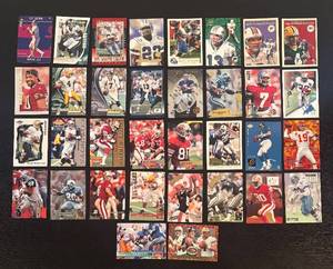 lot 447R image: B - NFL Football Card Collection Lot - Dan Marino, Barry Sanders, Jerry Rice & More