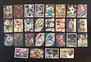 lot 474R image: LC - NFL Football Cards Lot - 1990s-2000s Inserts & Rookies