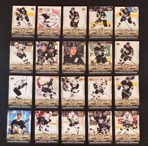 lot 477R image: LC - Upper Deck Sidney Crosby Penguins Phenomenal Beginning Hockey Cards