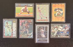 lot 487R image: LC - Baseball Cards - Lot of 6 including Cal Ripken Jr., Alex Rodriguez, Luis Robert and More