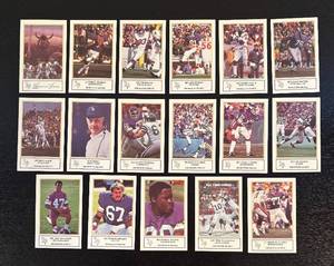 lot 545R image: LC - Minnesota Vikings Football Cards