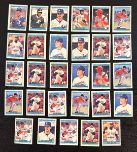 lot 546R image: LC - Vintage Cracker Jack Sports Cards - Donruss 1992 Baseball