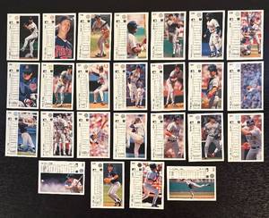 lot 551R image: LC - Minnesota Twins Baseball Cards Lot