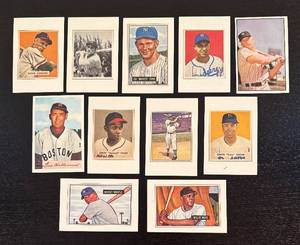 lot 552R image: LC - Vintage Reproduction Baseball Cards