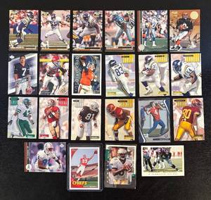 lot 555R image: LC - NFL Foosball Card Lot