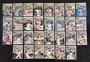 lot 583R image: LC - Leaf Triple Play Action Baseball Cards - Versus Series Lot