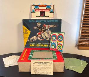 lot 598R image: BR1 - Vintage Cadaco Foto-Electric Football Hall of Fame Game