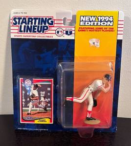 lot 612R image: BR1 - Starting Lineup Roger Clemens 1994 New Edition Figurine & Card Set