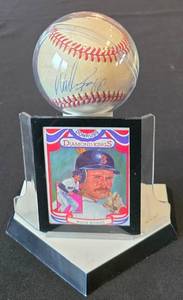 lot 13K image: MBR - Donruss Diamond Kings Signed Baseball wCard