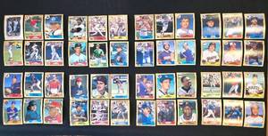 lot 390K image: BR1 - Topps Baseball Cards - 48 Card Lot