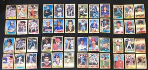 lot 395K image: BR1 - Topps Baseball Cards Lot - 48-Card Vintage Set