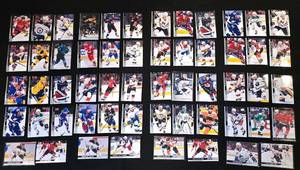 lot 505K image: BR1 - Hockey Cards - 56 Card Lot, Some Encased in Plastic