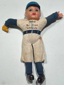 lot 48C image: B - Vintage 1965 American League Champions Vintage Baseball Doll