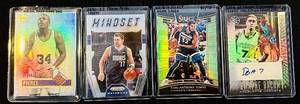 lot 57C image: B - Lot of 4 Basketball Trading Cards Paul Pierce, Luka Doncic, Karl-Anthony Towns, Dwayne Bacon
