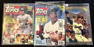 lot 60CC image: B - Lot of 3 Topps Baseball Magazines and Baseball Superstars Booklet