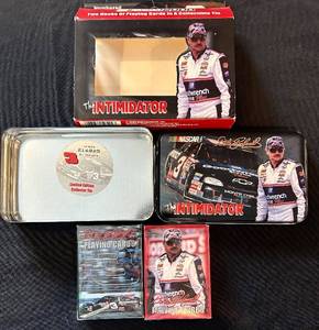 lot 111C image: B - Dale Earnhardt Limited Edition The Intimidator Playing Cards in Collectible Tin