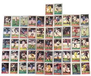lot 185C image: B - Collection of 54 Vintage Soccer Player Trading Cards