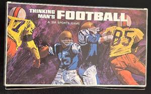 lot 266C image: HC - Thinking Mans Football 3M Sports Game Complete Board Game Set
