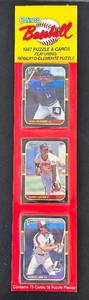 lot 533C image: HC - Unopened Donruss 1987 Baseball Blister Packs
