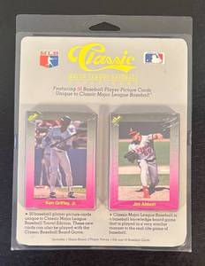 lot 15R image: B - Factory-Sealed 1989 Classic Major League Baseball Board Game with 50 Player Cards