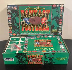 lot 62R image: B - Team NFL Fantasy Football Home Game Board Game