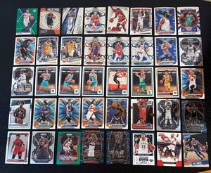 lot 131R image: B - Collection of Assorted Basketball Sports Cards - Stars, Rookies and More