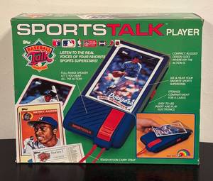 lot 170R image: B - Topps Sports Talk Player