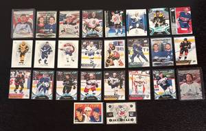 lot 210R image: B - Collection of Assorted Hockey Sports Cards Including Rookies