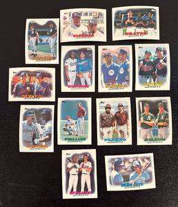 lot 221R image: B - Collection of Topps Baseball Leaders Sports Cards